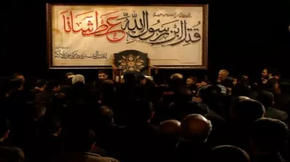 گفتگو با استاد گنجی درباره روضه خوانی در منبرها