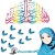 عکس نوشت بسمالله دخترانه